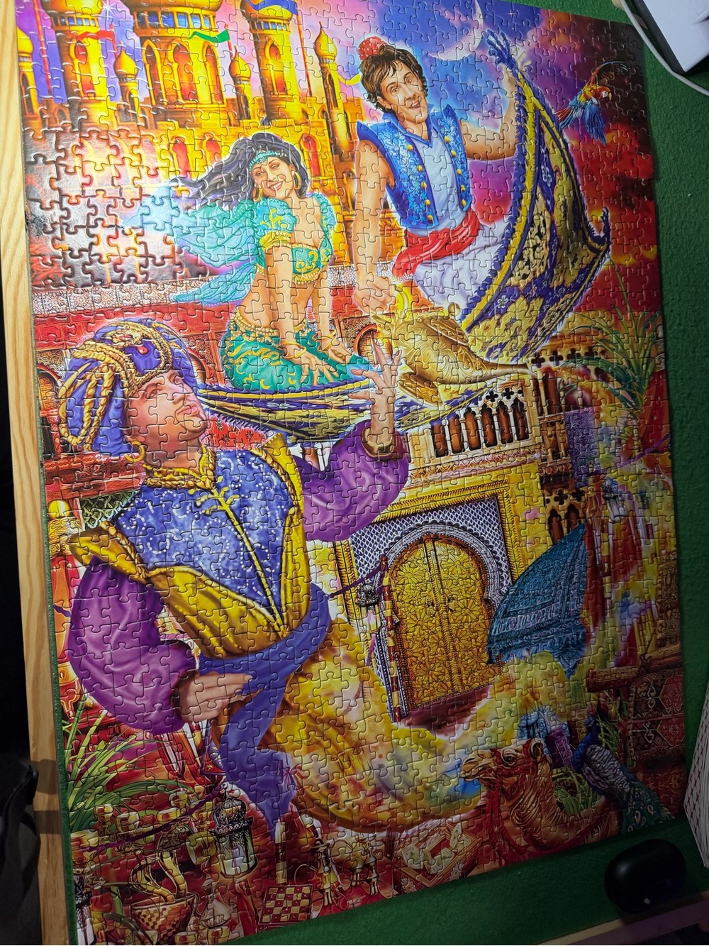 1000 piece  Alladin Jigsaw Puzzle - Vibrant Multicolor